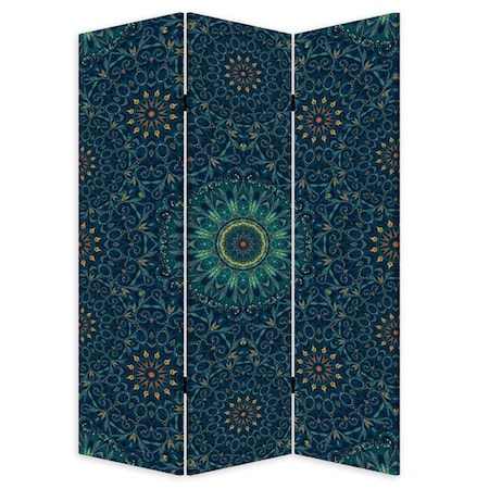 Screen Gems 72 x 48 in. Boho Chic Screen & Room Divider SG-391
